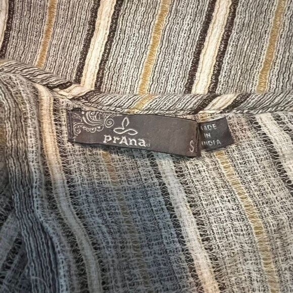 Prana striped drawstring dress. Size small - Picture 3 of 11